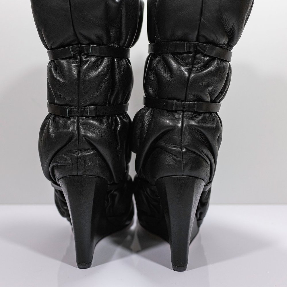 Stuart Weitzman Duvet Wedge Boots - Picture 14 of 16